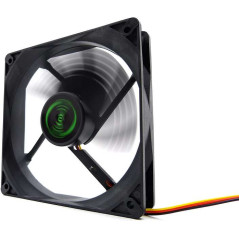 Ventilateur Tacens Anima AF12 120 mm - Boîtier et pales noirs - Vitesse Max. 1200 tr/min